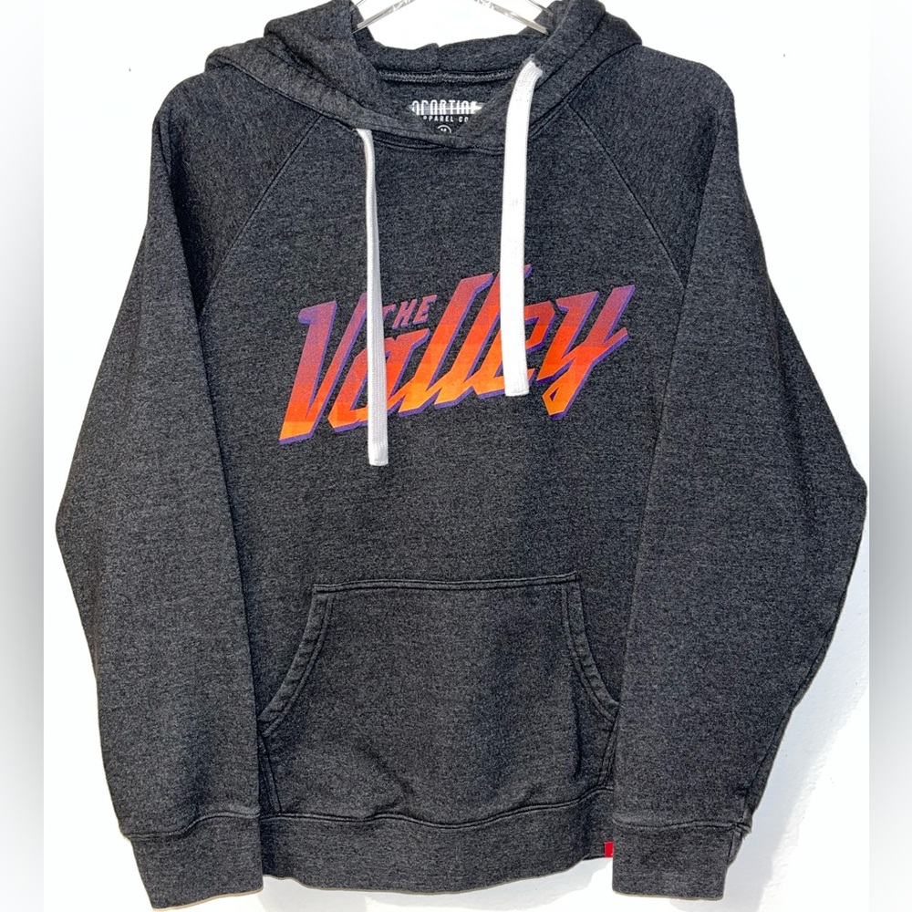Sportiqe Gray Phoenix Suns 2021/22 City Edition Olsen Pullover Hoodie Size M